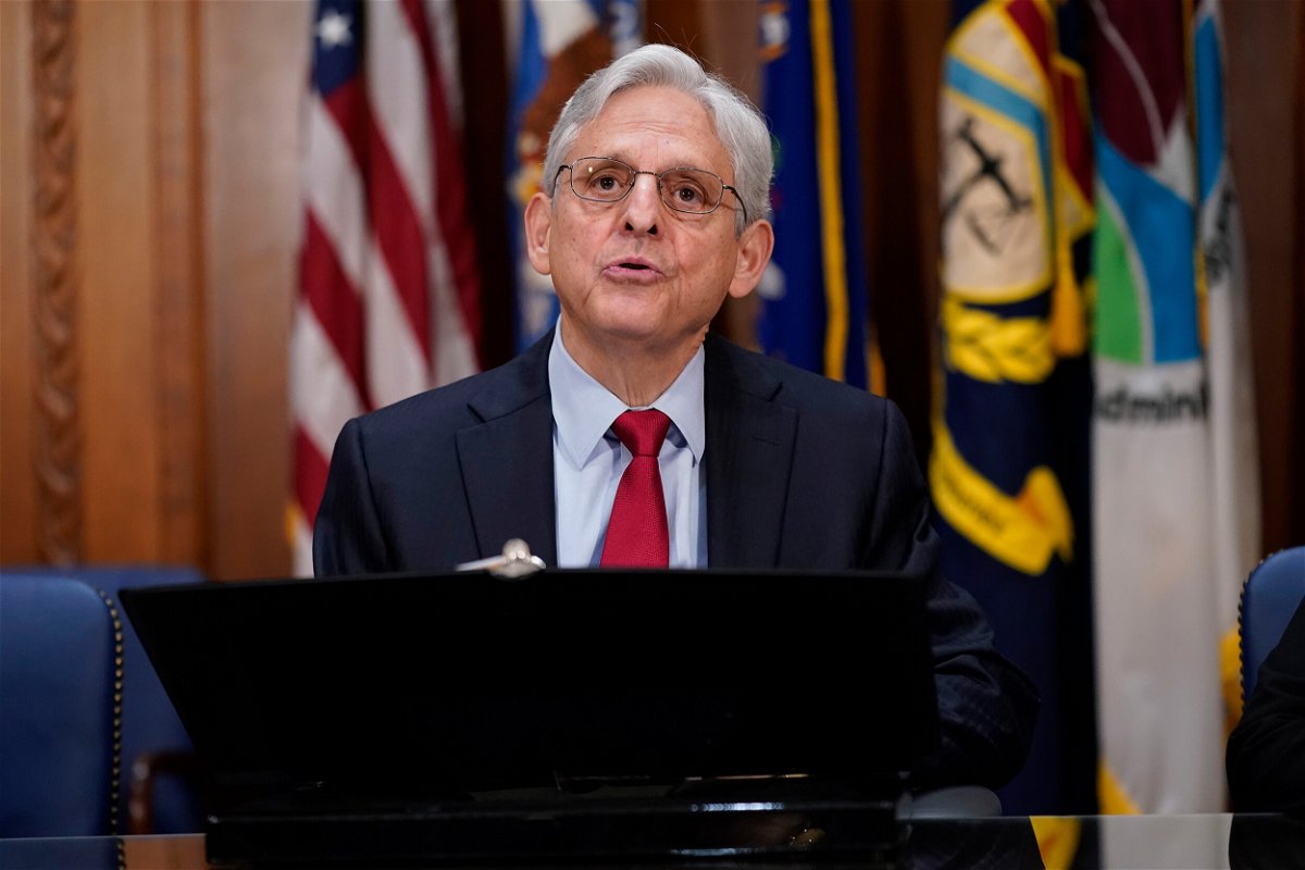 <i>Patrick Semansky/AP</i><br/>Attorney General Merrick Garland on Wednesday touted the 