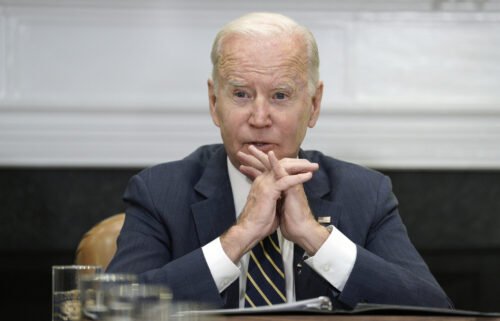 President Joe Biden meets with congressional leaders at the White House on Tuesday