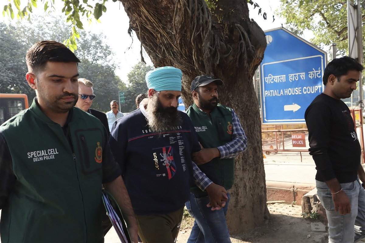 <i>Dinesh Joshi/AP</i><br/>Indian police have arrested Rajwinder Singh