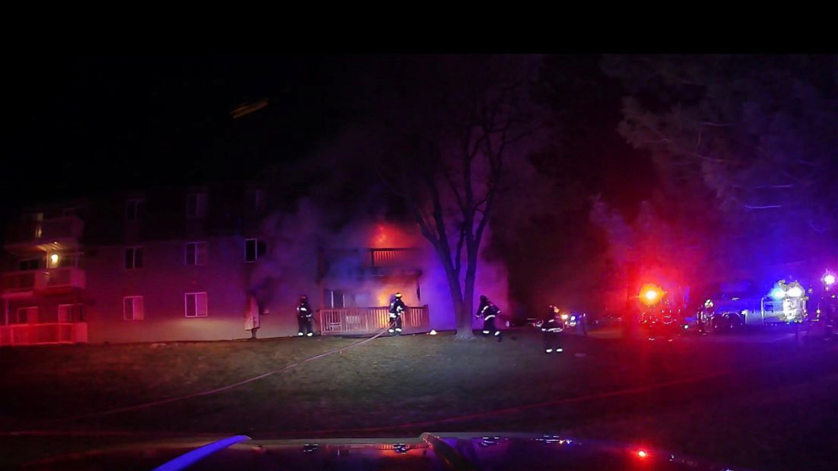 1 dead, several taken to hospital after overnight apartment fire in