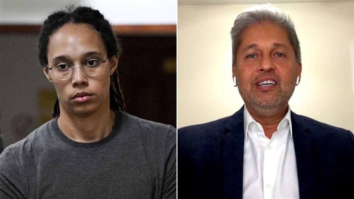 <i>Getty/CNN</i><br/>Brittney Griner (left) and Jorge Toledo (right) were both returned to the US as part of prisoner swaps.