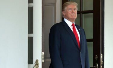 A federal appeals court on December 1 halted a third-party review of documents seized from former President Donald Trump's Mar-a-Lago estate. Trump is seen here in August 2017 in Washington