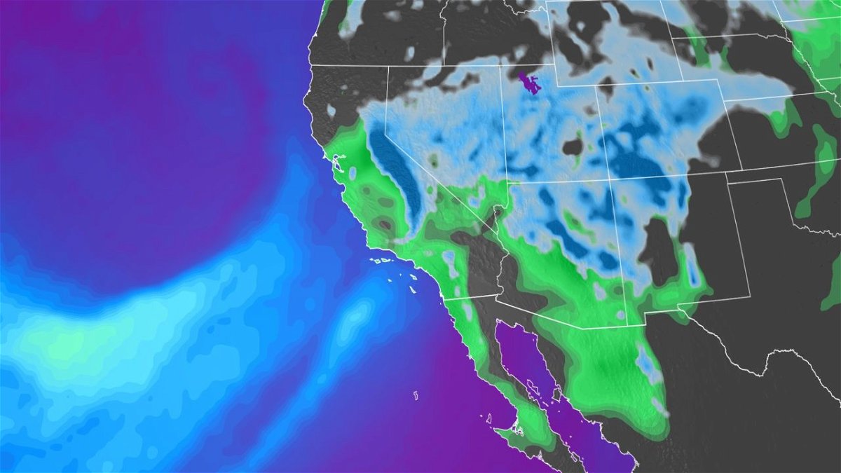 Another atmospheric river is set to affect the West Coast this week.
