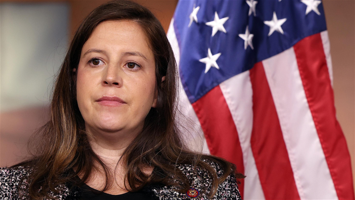 The troubling revelations about George Santos are putting increased scrutiny on powerful New York Rep. Elise Stefanik, pictured here at the US Capitol in 2021.
