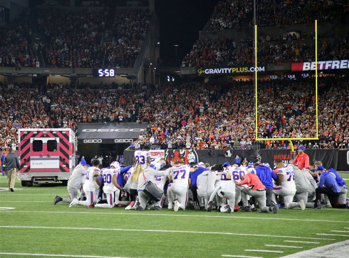 Buffalo Bills safety Damar Hamlin collapses on field during Monday Night  Football 