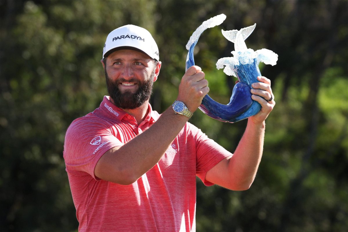 <i>Harry How/Getty Images</i><br/>Jon Rahm produced an incredible final round to overcome a seven-shot deficit.