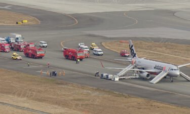 A Jetstar plane made an emergency landing at Japan's Chubu airport following a bomb threat on January 7.