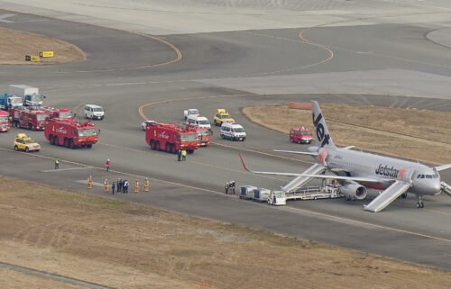 A Jetstar plane made an emergency landing at Japan's Chubu airport following a bomb threat on January 7.