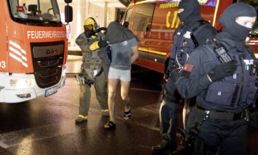 German police detain the suspect in Castrop-Rauxel