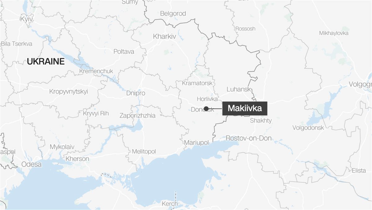 <i>mapbox</i><br/>An apparent Ukrainian strike in Russian-occupied eastern Ukraine appears to have killed a large number of Russian troops.