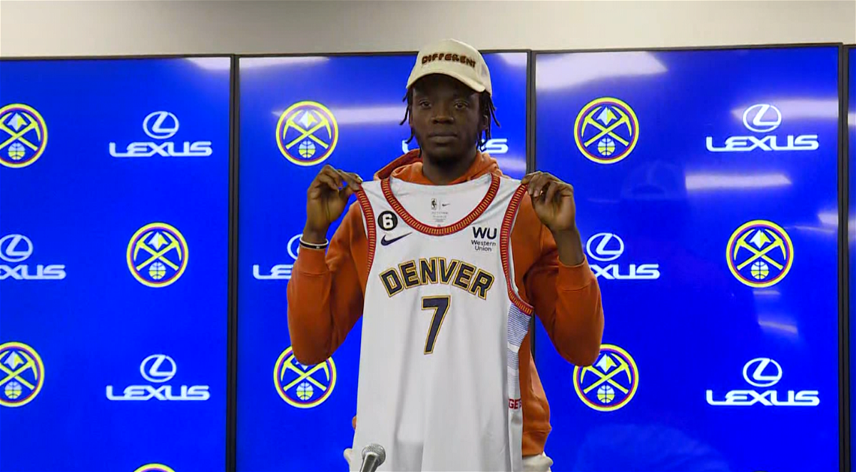 Former Palmer star basketball player, current Denver Nugget Reggie