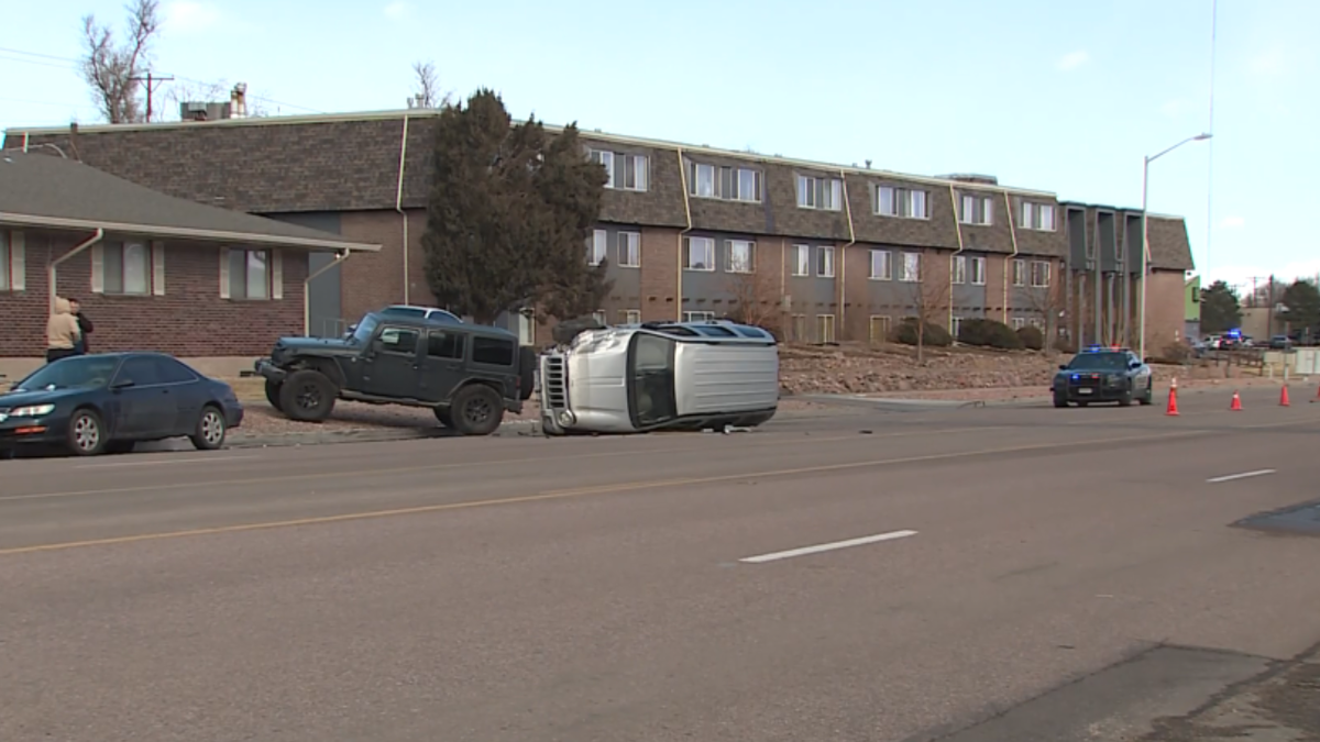 Citizens Stop Suspect Accused Of Stealing Puffer Car And Causing A Rollover Crash In Fountain