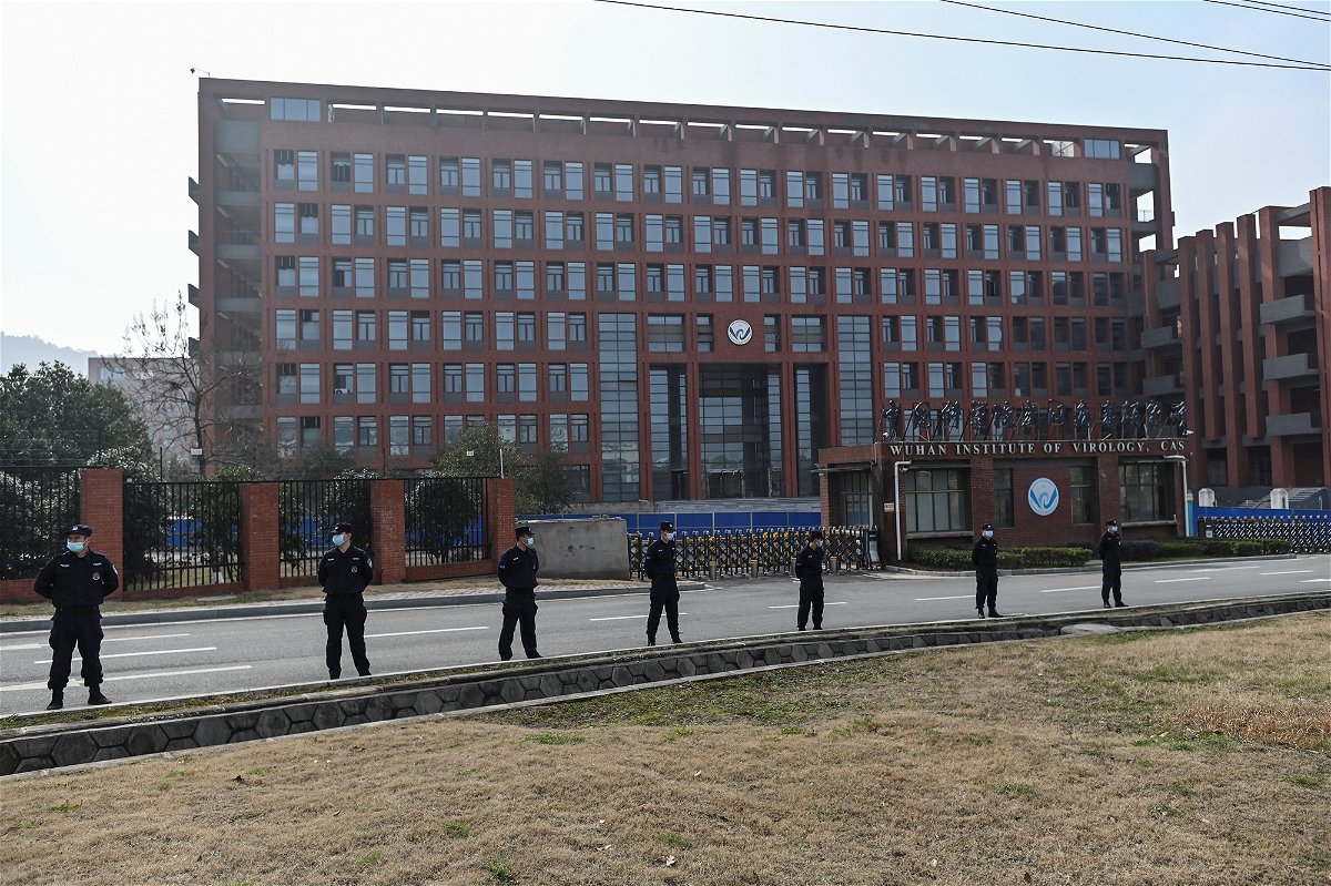 This general view shows the Wuhan Institute of Virology in Wuhan, in China's central Hubei province on February 3, 2021, as members of the World Health Organization (WHO) team investigating the origins of the COVID-19 coronavirus, visit. 