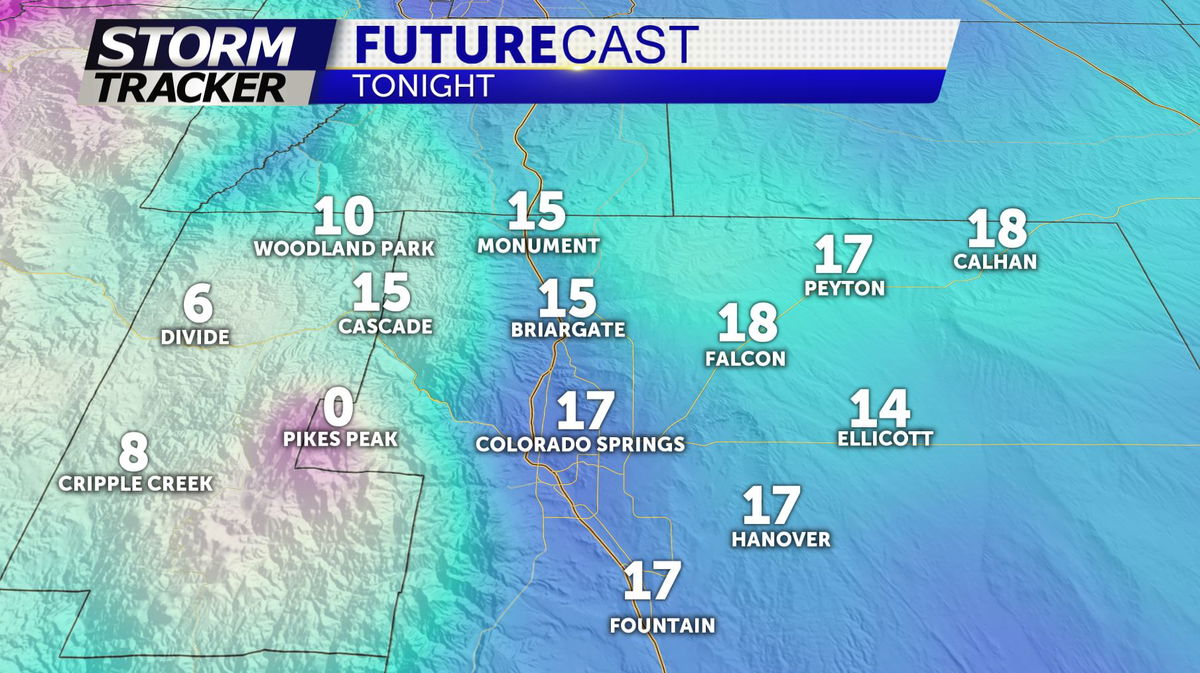 A FEW SNOW SHOWERS THIS EVENING | KRDO