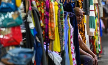 Sri Lanka on Monday secured a $3 billion loan from the International Monetary Fund to boost its crisis-hit economy. Pictured is a market in Colombo