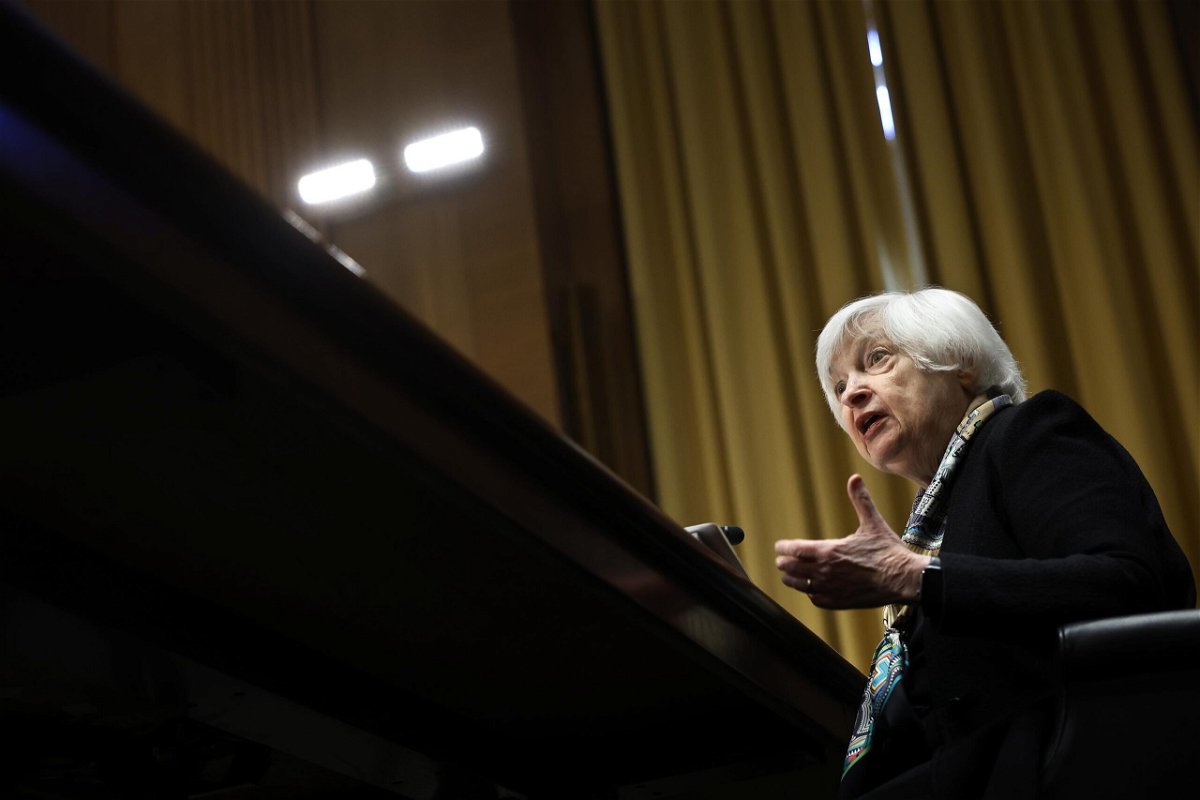 <i>Chip Somodevilla/Getty Images</i><br/>US Treasury Secretary Janet Yellen