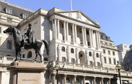 The Bank of England is expected to hike rates by a quarter of a percentage point Thursday following an unexpected jump in inflation.