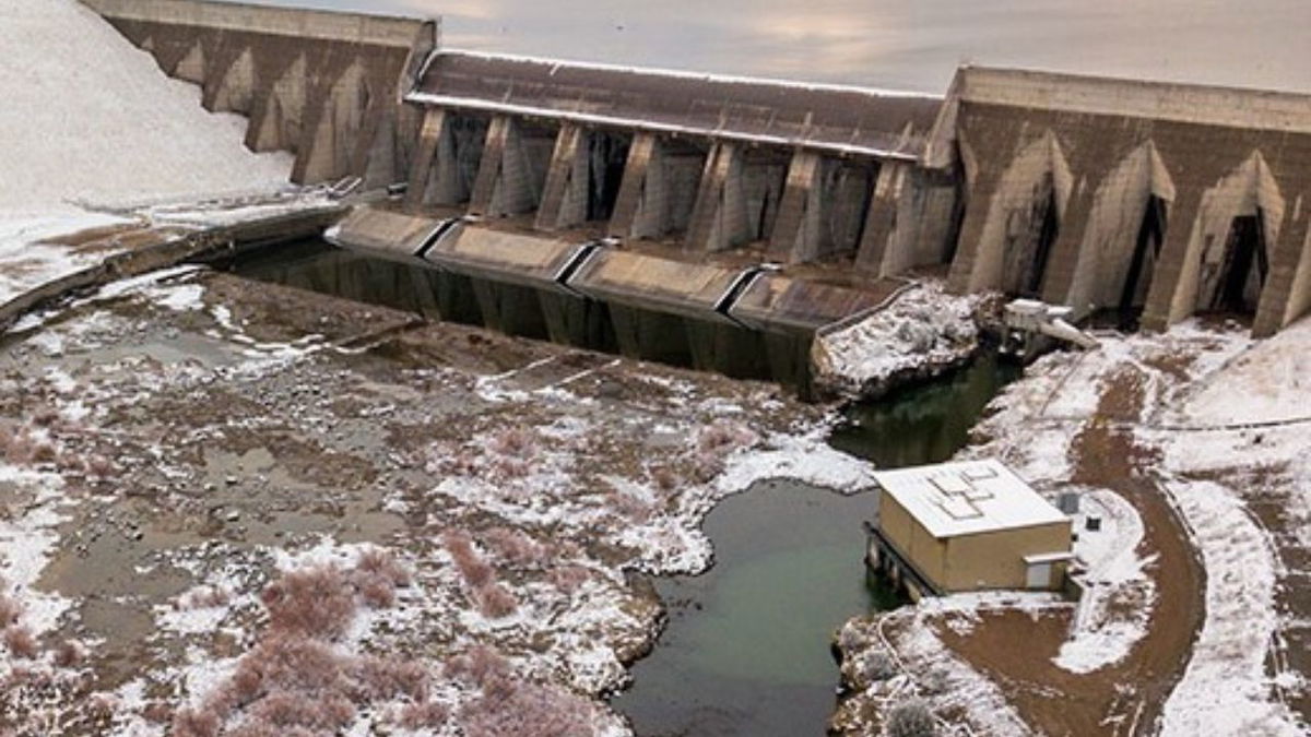 Pueblo Dam at Lake Pueblo State Park -  November 2019