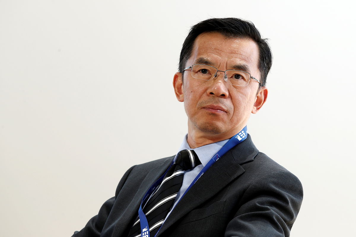 Chinese Ambassador to France Lu Shaye at an event in Paris in 2019.
