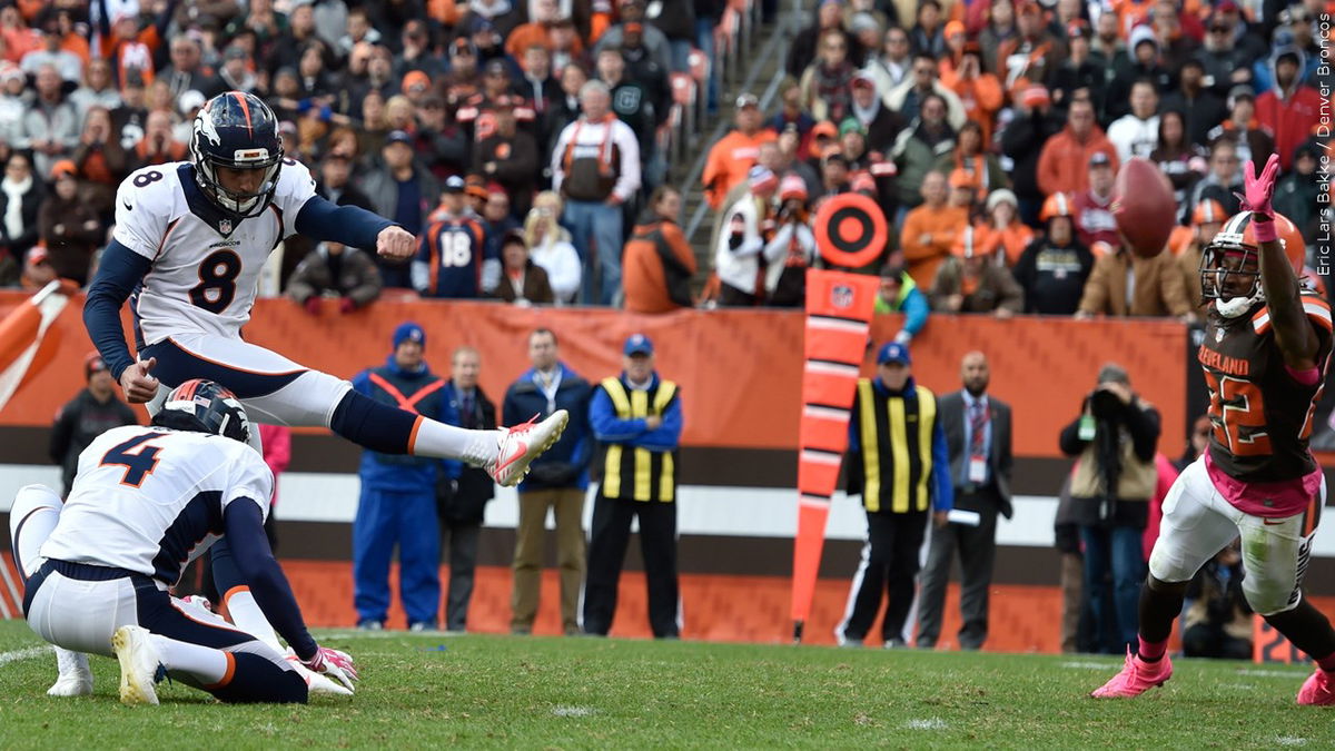 Broncos Cut Long-Time Kicker Brandon McManus