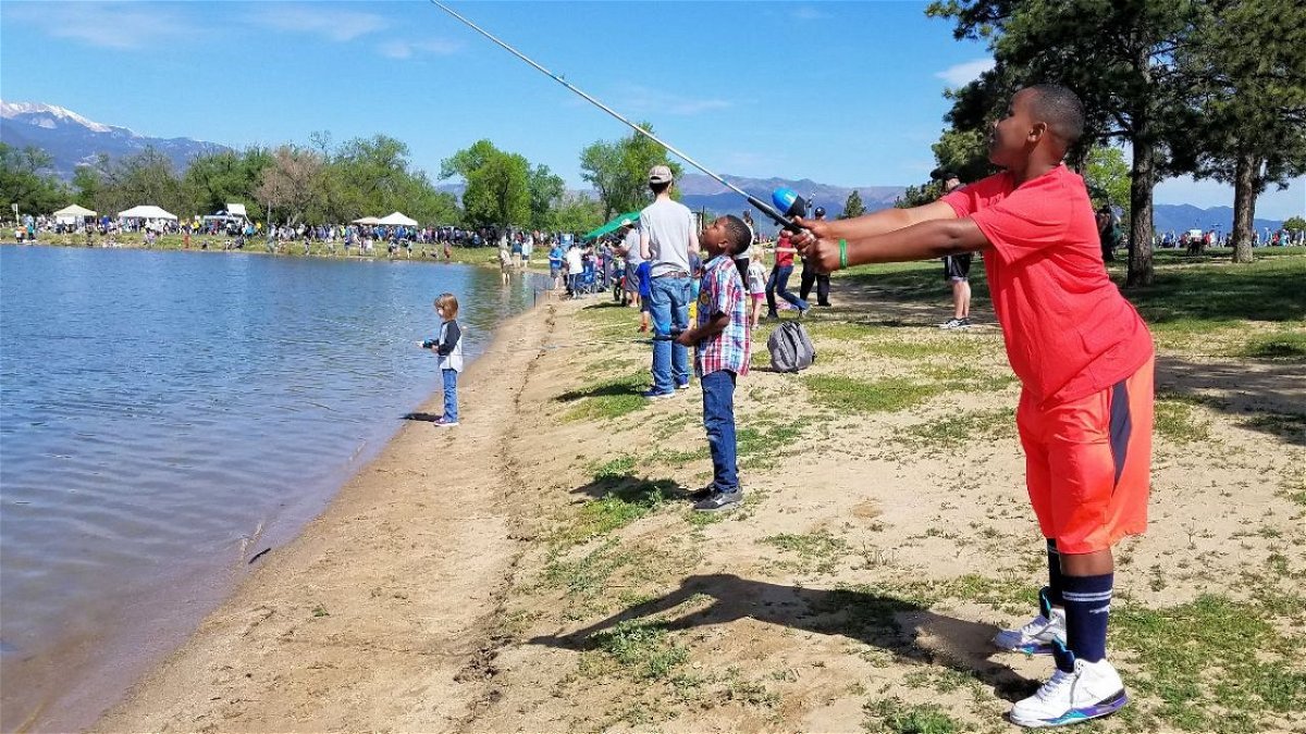 CPW offering free fishing poles to children at 'Get Outdoors Day