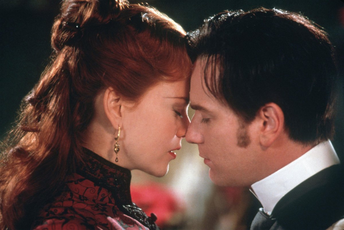<i>Merrick Morton/20th Century Fox//Shutterstock</i><br/>(From left) Nicole Kidman and Ewan McGregor in 'Moulin Rouge!'