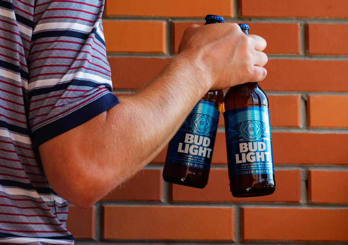 <i>Igor Golovniov/SOPA Images/LightRocket/Getty Images</i><br/>Bud Light finds itself seeking younger drinkers