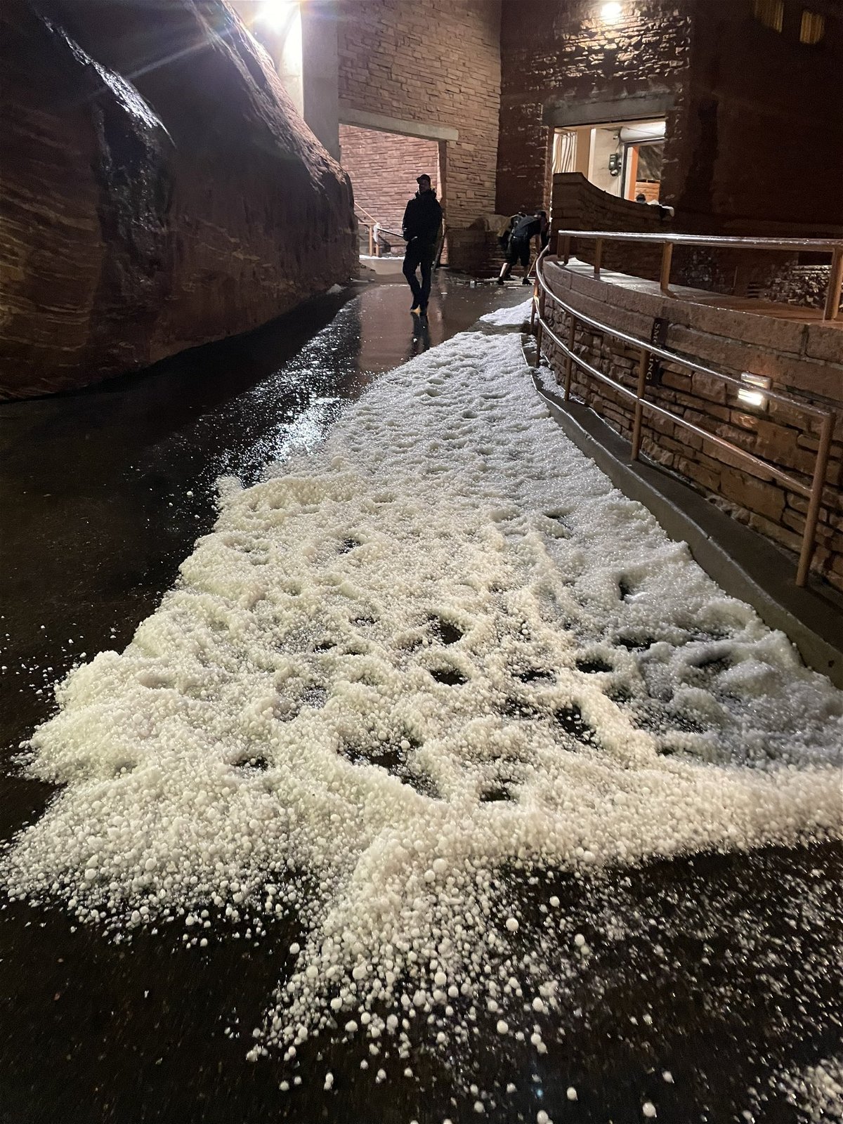 Red Rocks releases statement after Wednesday night's hail storm that