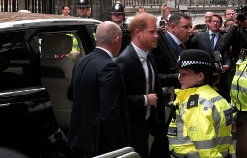Prince Harry is taking to the witness stand in his phone hacking trial on Tuesday.