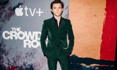 Tom Holland at the premiere of "The Crowded Room" on June 1.