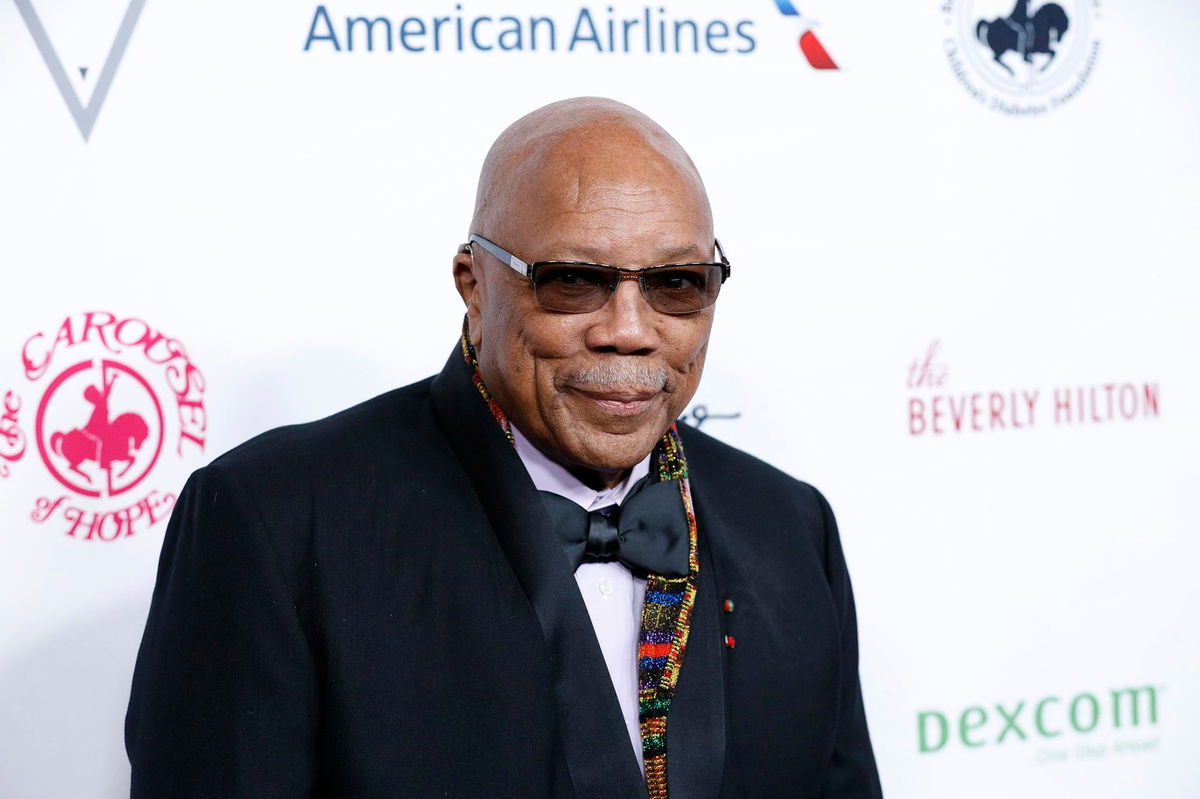 <i>Michael Underwood/AP</i><br/>Quincy Jones in 2018.