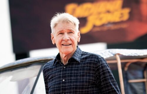 Harrison Ford in May in France