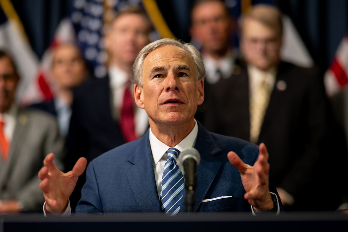 <i>Brandon Bell/Getty Images</i><br/>Texas Gov. Greg Abbott