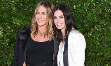 Jennifer Aniston and Courtney Cox in 2018.