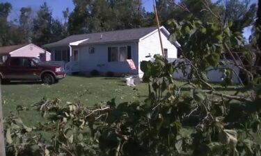 A severe storm hit the small town of Woodstown