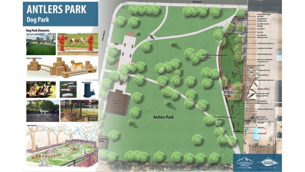 Construction begins on new dog park in Downtown Colorado Springs | KRDO