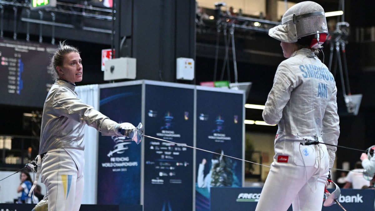 Ukrainian fencer Olga Kharlan calls for rule change after disqualification  for refusing to shake hands with Russian opponent | KRDO