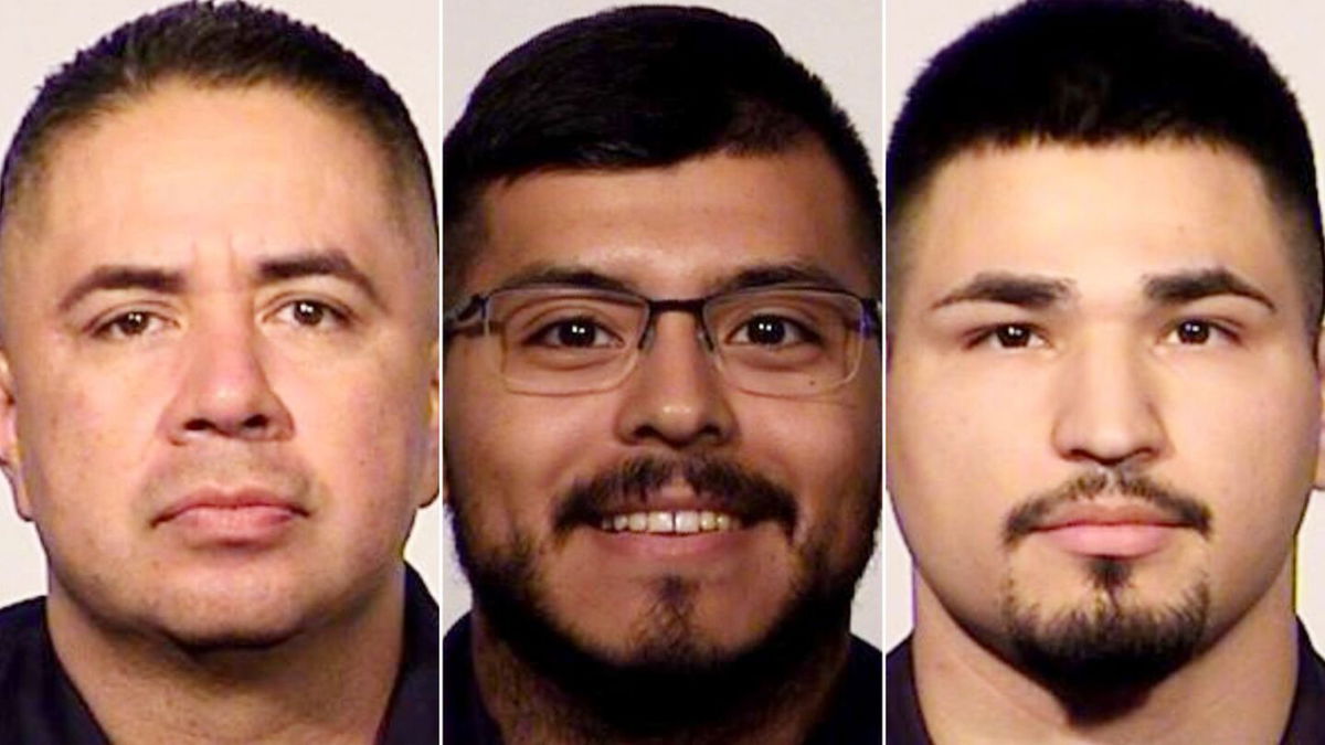 <i>San Antonio Police Department/AP</i><br/>The officers charged