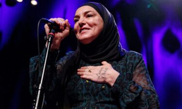 Sinéad O'Connor performs on stage at Vogue Theatre in 2020 in Vancouver