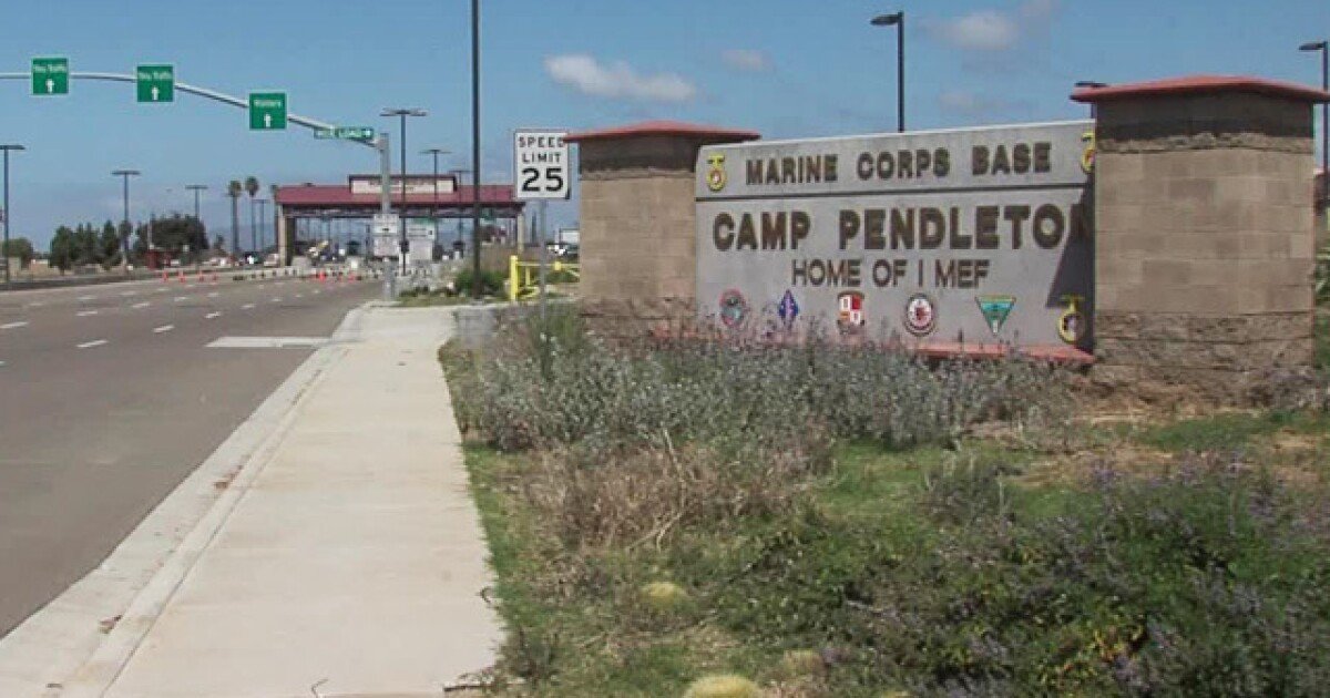 <i>KGTV</i><br/>A Camp Pendleton Marine died Thursday during a training exercise at the base