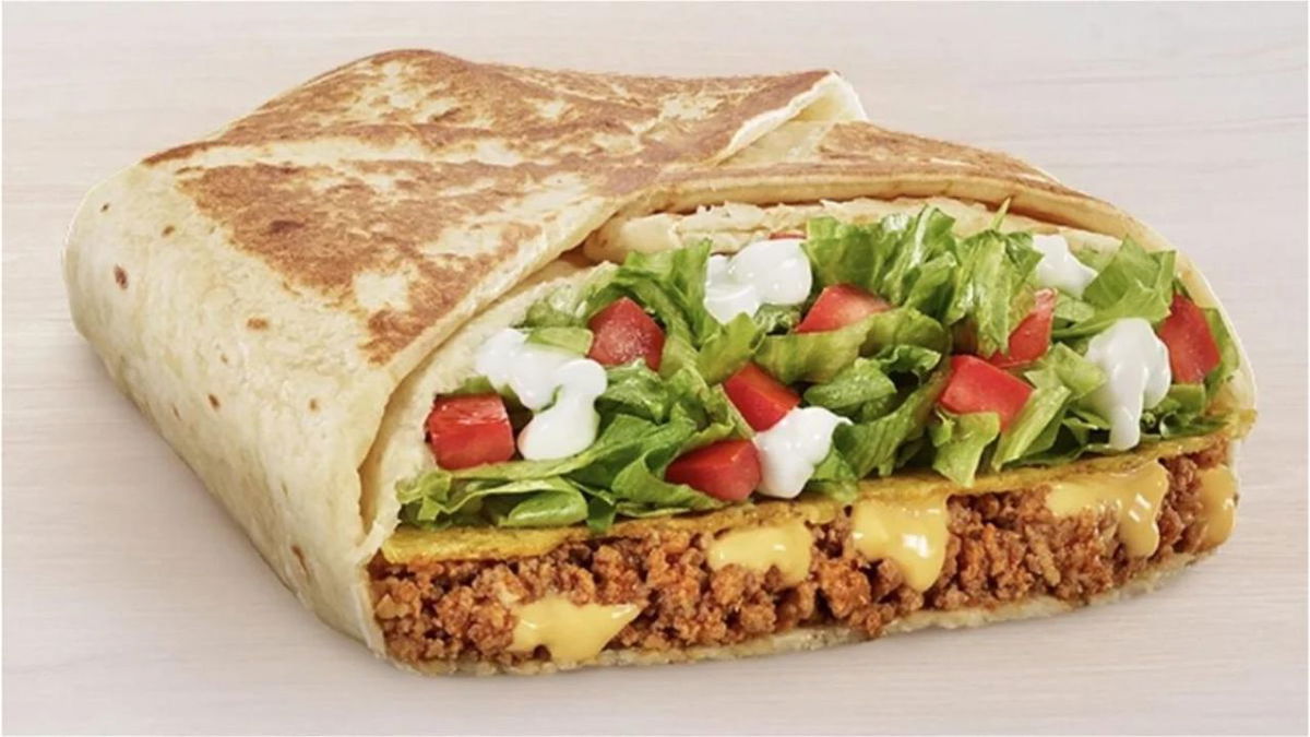 Crunchwrap Supreme as shown advertised on Taco Bell's website
