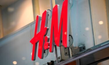 H&M has decided to stop operating in Myanmar. Pictured is an H & M store in Stockholm in 2020.