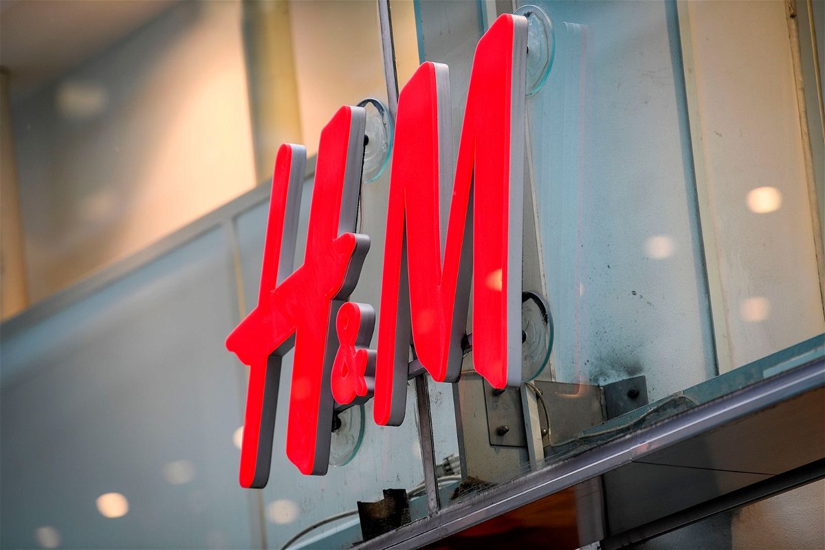 <i>Fredrik Sandberg/TT News Agency/AFP/Getty Images</i><br/>H&M has decided to stop operating in Myanmar. Pictured is an H & M store in Stockholm in 2020.