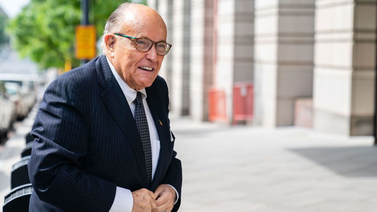 <i>Eric Lee/Bloomberg/Getty Images</i><br/>Rudy Giuliani