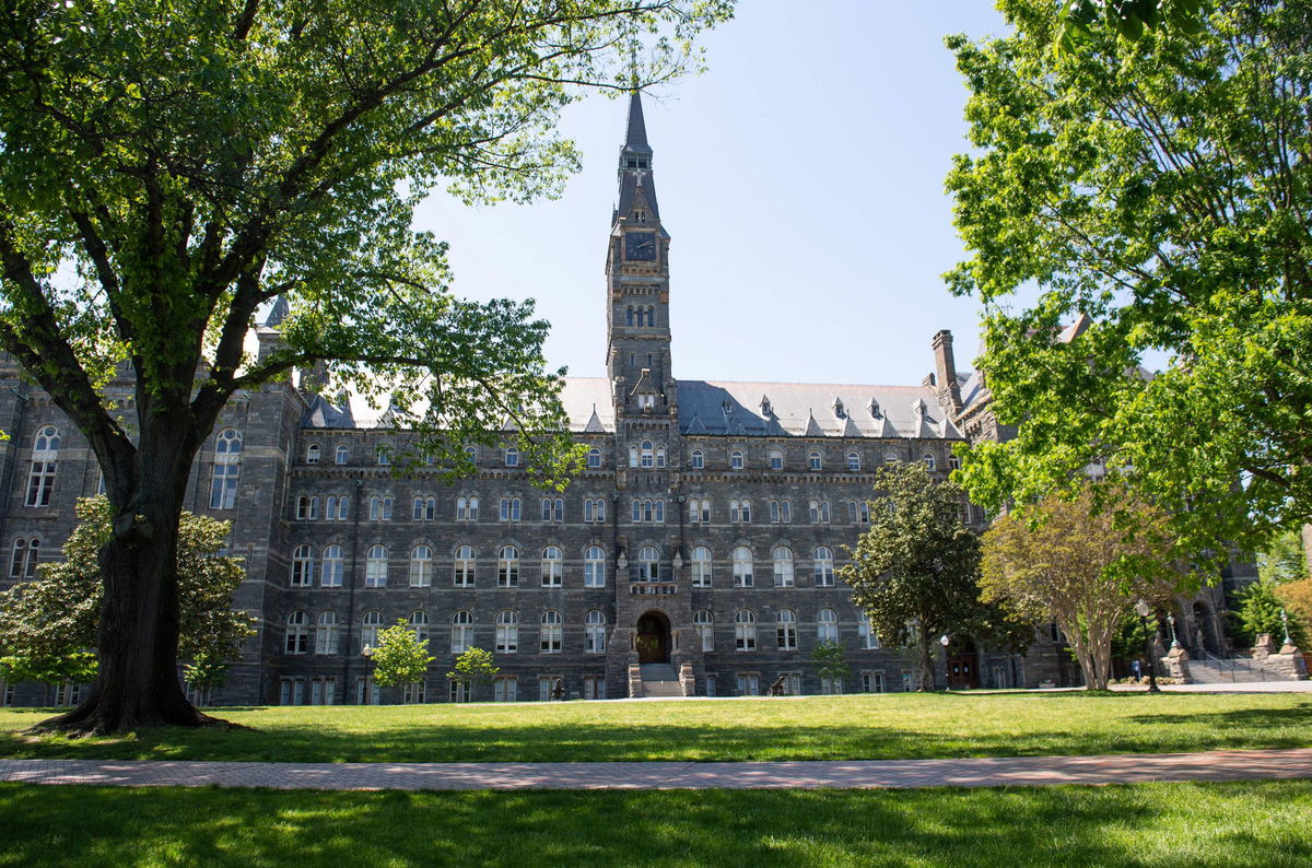 <i>Saul Loeb/AFP/Getty Images</i><br/>Georgetown University and the Jesuits are pledging $27 million in donations to support the descendants of hundreds of enslaved people who were sold in the 19th century to fund the university