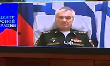 The video appeared to show Sokolov joining a meeting virtually. Ukraine’s military has said it is “clarifying” information received about the alleged assassination of Russian commander Viktor Sokolov