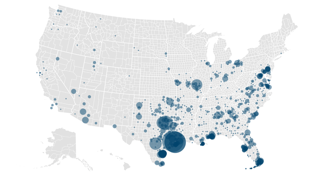 Executions in the US are in decline but some jurisdictions lead