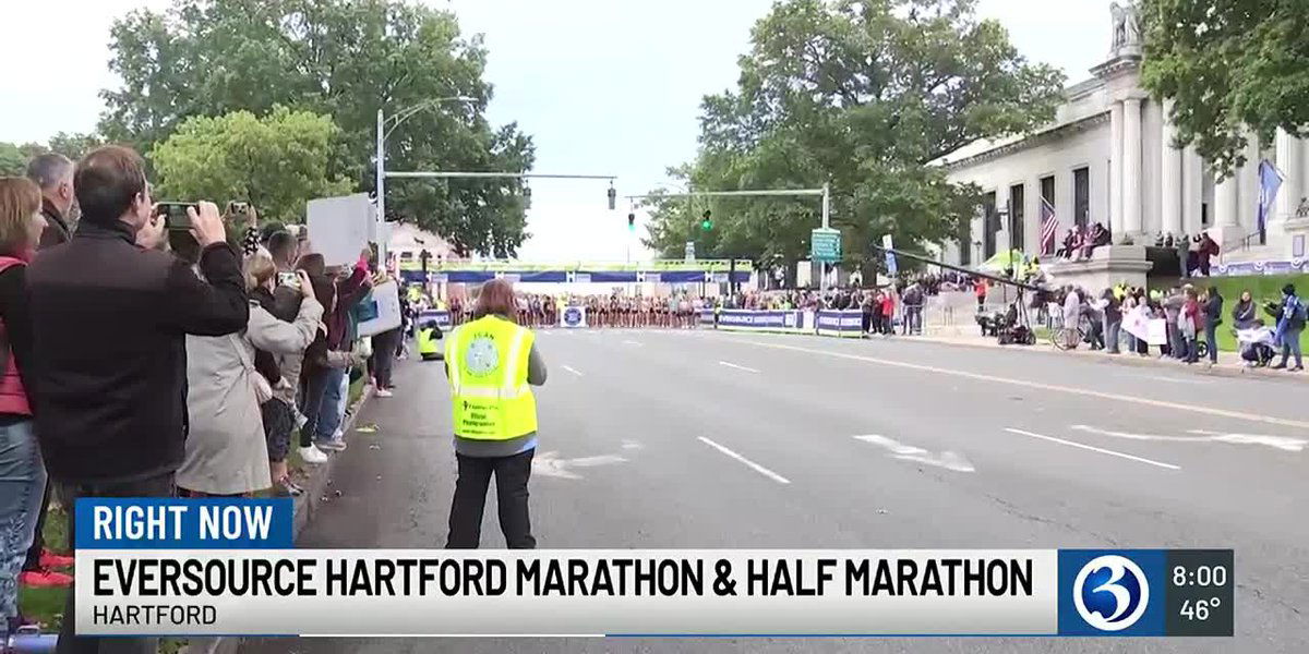 <i>WFSB</i><br/>Thousands of runners are hitting the pavement to race in the 30th Hartford Marathon. Over 8