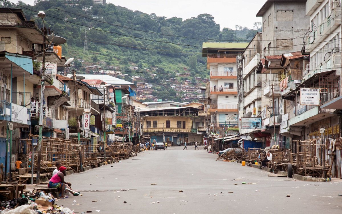 <i>Michael Duff/AP</i><br/>The mood remains tense in Sierra Leone's capital