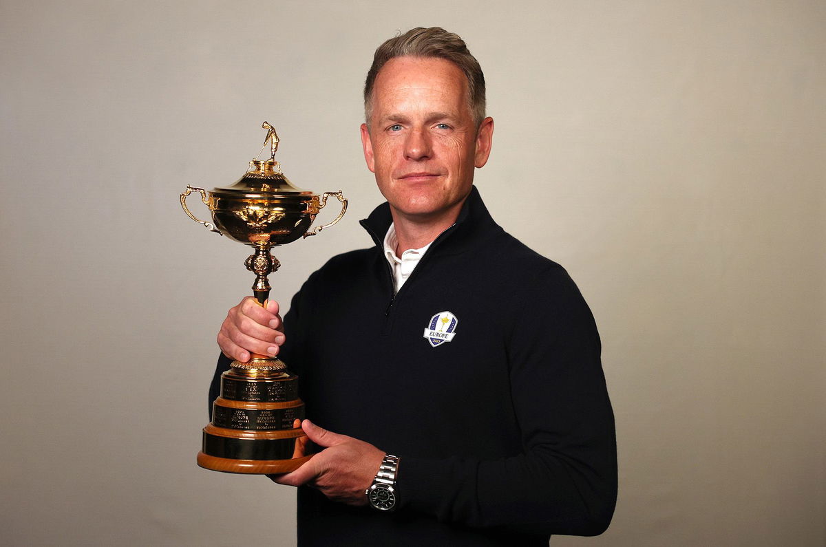 <i>Warren Little/Getty Images</i><br/>Luke Donald will remain captain of Europe at the Ryder Cup in two years.